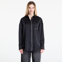 Koszula Nike Sportswear Women's Oversized Satin Long-Sleeve Top Black/ Sail XS