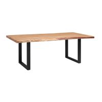 P & B JEDÁLENSKÝ STÔL, akácia, čierna, farba akácie, 240/110/76 cm