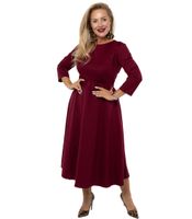 Pri Classic strapless flared midi dress ELISE 2