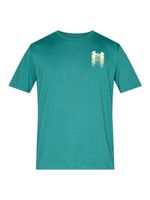 UNDER ARMOUR Tehnička sportska majica  tirkiz / svijetložuta