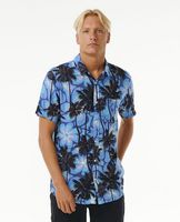 Košile Rip Curl BARREL KILLA S/S SHIRT Blue Yonder