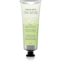 Vivian Gray True Nature Citrus & Bergamot feuchtigkeitsspendende Creme für die Hände 75 ml