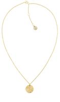Tommy Hilfiger Elegantní pozlacený náhrdelník s přívěskem 2780590