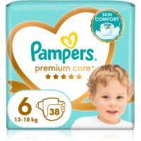 Pampers Premium Care Size 6 одноразові підгузки 13+ kg 38 кс