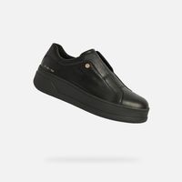 Black women's sneakers Geox Spherica Ecub-2 - Women's