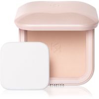 KIKO Milano Skin Lover Refining Face Powder Foundation kompaktowy podkład pudrowy z matowym wykończeniem odcień 03 Rosy Milk 10 g