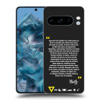 Silikónový čierny obal pre Google Pixel 10 Pro - Kazma - BUĎTE TROCHU YESMANI