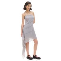 Cropp - Obleka s trakovi - light grey