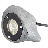 Dekorativní zahradní LED osvětlení Markslöjd Garden 24 / 3 W / IP44 / Ø 11 cm / kámen / teplá bílá / šedá