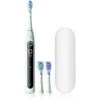 Oclean X Pro 20 Set Zahnbürste mit Schalltechnologie + 2 Ersatzaufsätze mit Reise-Etui Green