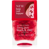 Nails Inc. 45 Second Speedy Gloss rýchloschnúci lak na nechty odtieň Bonnie 14 ml