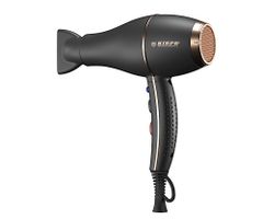 Profesionálny fén na vlasy Kiepe Bloom Black  - 2000 W, čierny (8310.4) + darček zadarmo