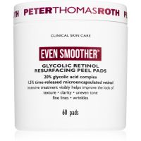 Peter Thomas Roth Even Smoother Glycolic Retinol Resurfacing Peel Pads peelingové pleťové tampóny na noc 1 cps