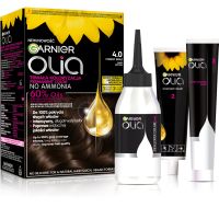 Garnier Olia Big Kit Permanent-Haarfarbe Farbton 4.0 Ciemny Brąz 1 St.