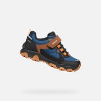Dark blue boys' sneakers Geox Magnetar B ABX - Boys