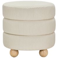Xora TABURETKA, drevo, textil, 42/41/42 cm