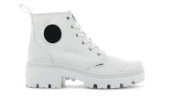 Palladium Pallabase Twill - Dámske - Tenisky Palladium - Biele - 96907-116-M - Veľkosť: 41