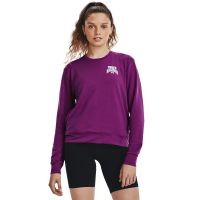 Bluza Under Armour Rival Terry Graphic Crew Mystic Magenta S