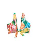 Next Bikini gornji dio  plava / žuta / zelena / losos