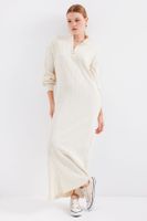 Bigdart 15839 Boydan Knitwear Dress - Cream