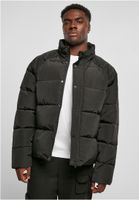 Raglan Puffer Jacket černá