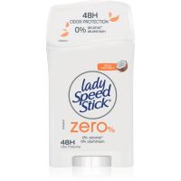 Lady Speed Stick Zero Fresh Coconut festes Deo ohne Aluminiumsalze 40 g