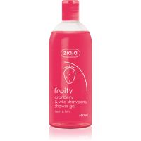 Ziaja Fruity Cranberry & Wild Strawberry hidratantni gel za tuširanje 500 ml