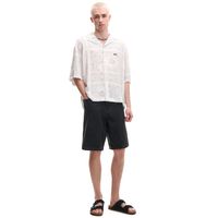 Cropp - Изчистени къси панталони - черeн