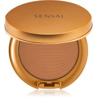 Sensai Silky Bronze Natural Veil Compact kompakt púderes alapozó az élénk és kisimított arcbőrért árnyalat SC04 Dark 8,5 g