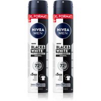 NIVEA MEN Black & White Invisible Original антиперспірант спрей вигідна упаковка
