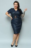 Női ruha Karko Navy Blue