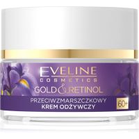 Eveline Cosmetics Gold & Retinol intensiv nährende Creme gegen Falten 60+ 50 ml