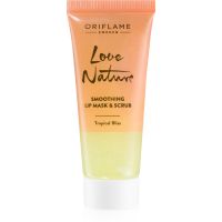 Oriflame Love Nature Tropical Bliss piling in maska za ustnice 15 ml