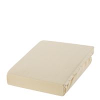 Estella NAPÍNACIA PLACHTA, jemný džersej, krémová, 150/200 cm