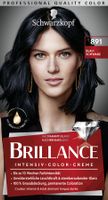 Schwarzkopf Brillance hajfesték - Intensive Color Cream - 891 Blue Black