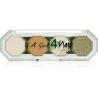 L.A. Girl Cosmetics 4 Play paletka očních stínů odstín Cowgirl 3.2 g