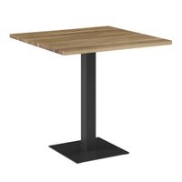 Ambia Garden ZÁHRADNÝ STÔL, drevo, kov, 80/80/76 cm