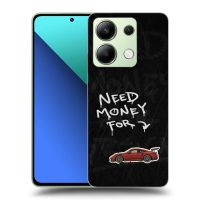 Silikónový čierny obal pre Xiaomi Redmi Note 13 4G - Track Mode