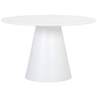MID.YOU JEDÁLENSKÝ STÔL, biela, 120/120/76 cm