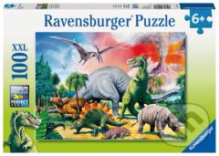 Mezi dinosaury - puzzle z kategorie Maxi dílky