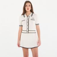 Sweter GUESS Shari Polo Cardi Sweater Dove White L