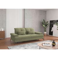 Sit & More TROJMIESTNA POHOVKA, textil, svetlozelená