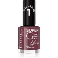 Rimmel Super Gel By Kate gel lak za nohte brez uporabe UV/LED lučke odtenek 054 Trust You 12 ml