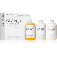 Olaplex Salon Intro Kit Salon Into Kit Σετ για χημικά επεξεργασμένα μαλλιά 3x525 ml