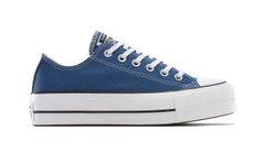 Converse Chuck Taylor All Star Lift Platform - Dámske - Tenisky Converse - Modré - A12961C - Veľkosť: 38