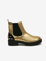 Desigual Biker Gold Stiefeletten Gold