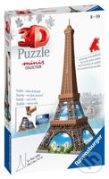 3D Puzzle Mini budova - Eiffelova věž - puzzle z kategorie 3D puzzle
