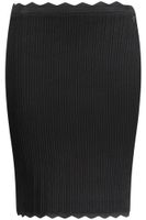 GUESS JEANS LONGUETTE SKIRT WOMEN BLACK
