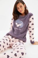 Damen-Pyjama-Set Trendyol Knitted