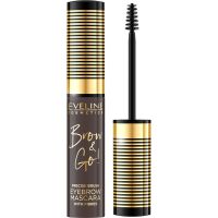 Eveline Cosmetics Brow & Go! maskara za obrvi odtenek 02 Dark 6 ml